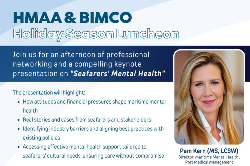 HMAA & BIMCO Holiday Season Luncheon